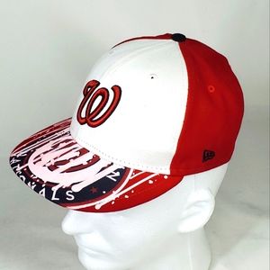 Washington Nationals New Era 5950 Fitted Hat Cap 2012 MLB 6 5/8 Flat Bill, Rare.